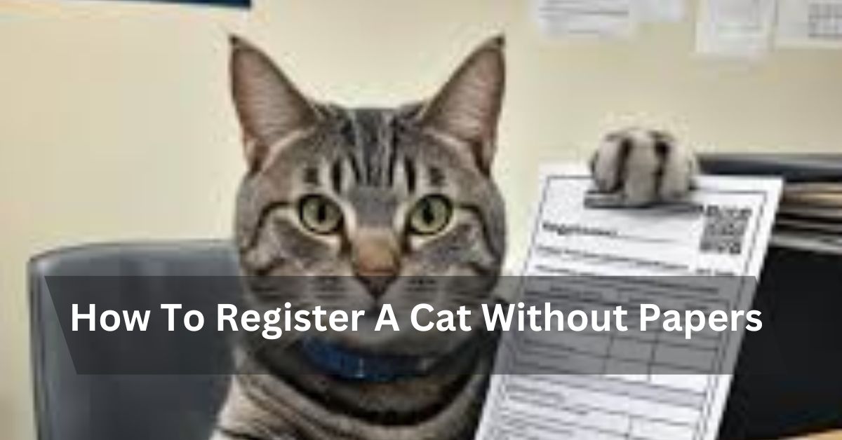 How To Register A Cat Without Papers