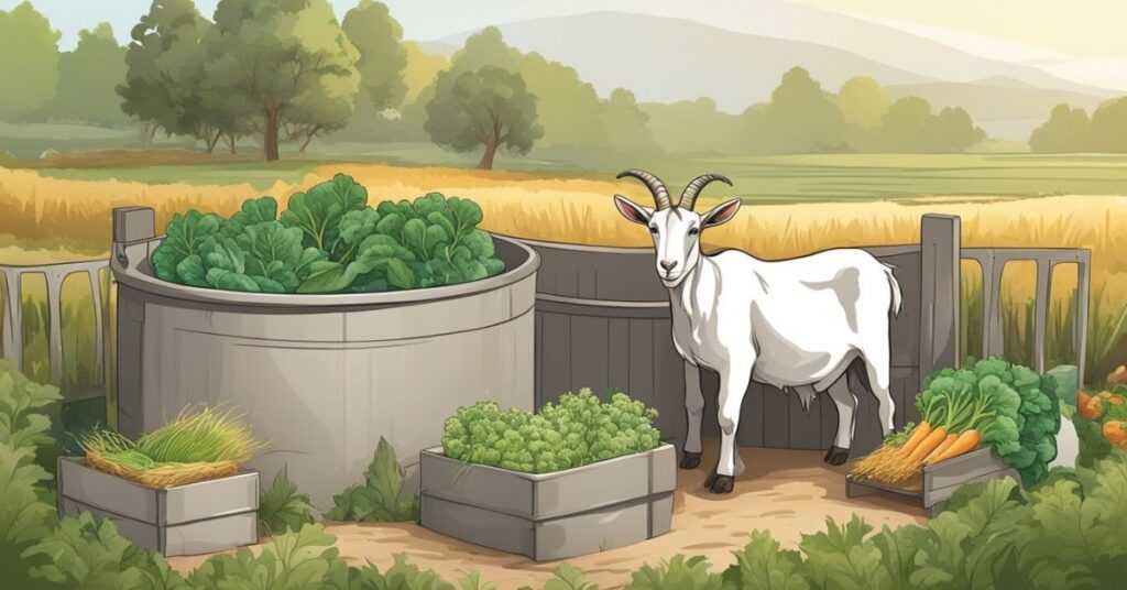 Provide a Balanced Diet for goat